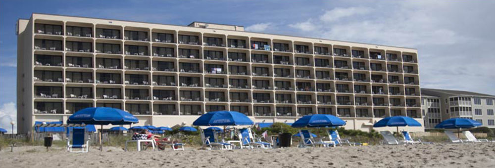Crystal Coast Oceanfront Hotel Pine Knoll Shores Buitenkant foto
